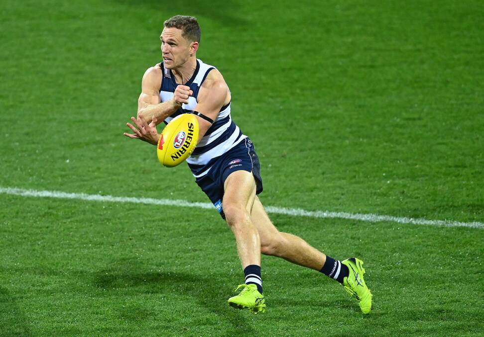 Joel Selwood in action. Picture: GETTY IMAGES