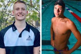 Bendigo East's Charlie Whitsed and Cameron Jordan will race at the Australian Opening Swimming Championships on the Gold Coast beginning on Wednesday.