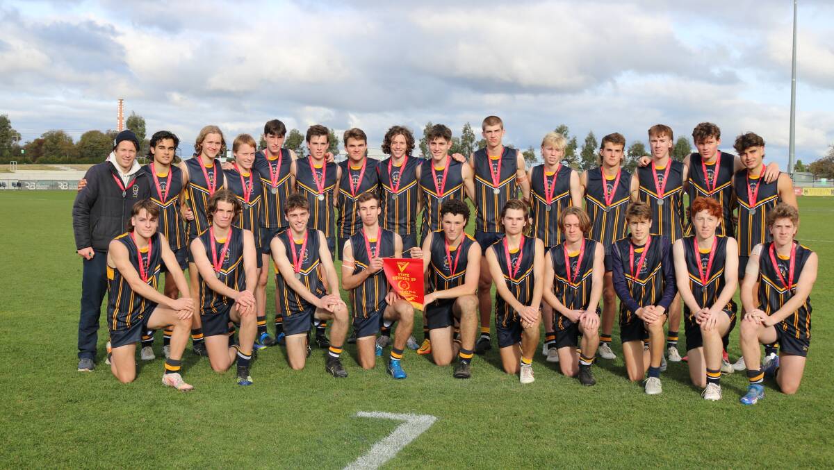 BATTLED HARD: The Catherine McAuley College team that played in Wednesday's grand final in Ballarat. Picture: MAREE PEARCE