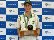 YOUNG GUN ON THE RISE: Kangaroo Flat lawn bowler Cameron Keenan. Picture: BOWLS VICTORIA