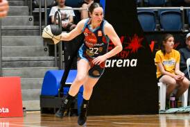 Kelly Wilson and the Bendigo Spirit play the Sydney Flames at Red Energy Arena on Saturday night. Picture by Darren Howe