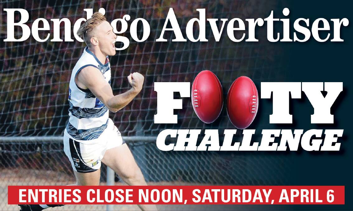 BENDIGO ADDY FOOTY CHALLENGE - Pick your stable of 12 teams
