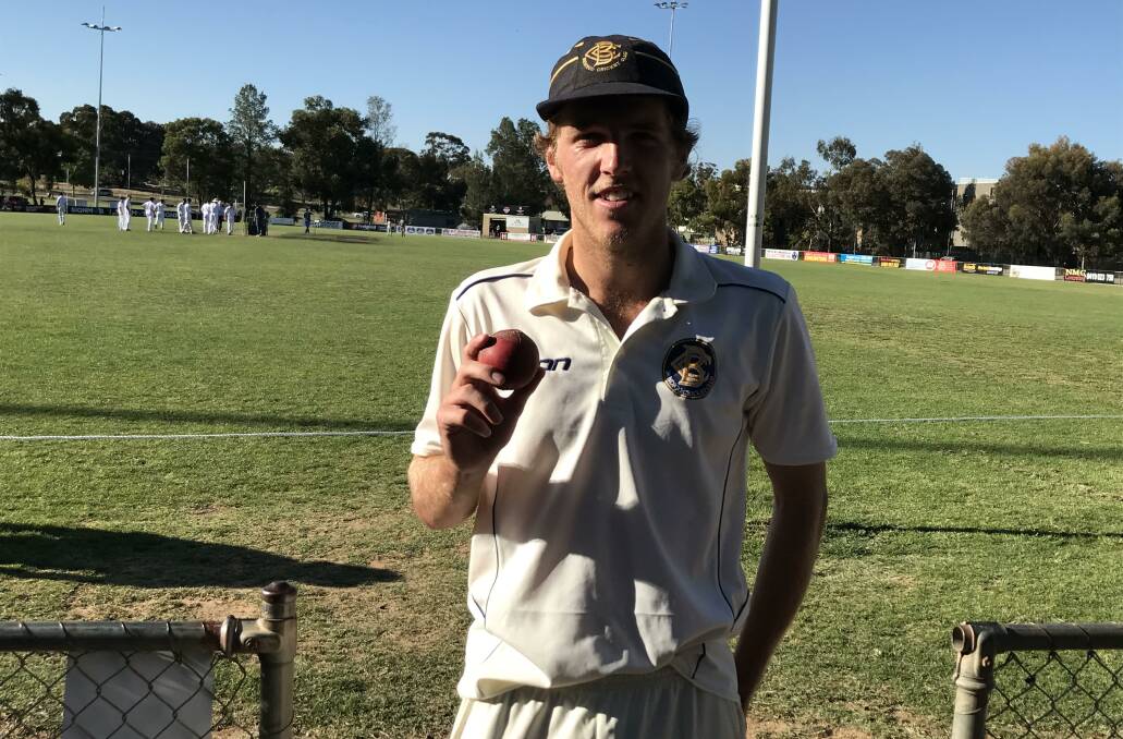 MEMORABLE DAY: Bailey Goodwin's hat-trick against White Hills in round six was one of Bendigo's highlights. Goodwin took 20 wickets for the season.