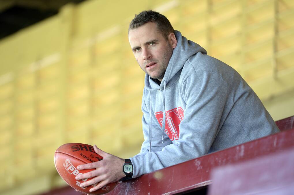SPEAKING OUT: Hawthorn premiership player Rick Ladson's message to those struggling with mental health is to speak to someone about it. Picture: GLENN DANIELS
