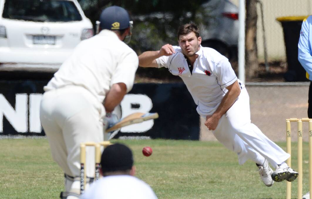 CLASS: White Hills' Mitch Irving has taken eight wickets, but it's his batting form which has earned him a place in the Team of the (half) Year. Picture: DARREN HOWE