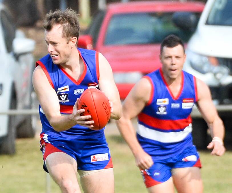 EXPERIENCED: Pyramid Hill's Gavin James. With the LVFNL reverting back to round eight on Saturday, the Bulldogs are at home to the undefeated Bridgewater in the match of the round. Picture: BRENDAN McCARTHY
