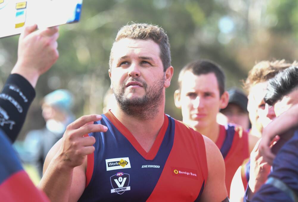 LEADER: Calivil United coach Anthony Dennis. The Loddon Valley league reigning premiers have made a 1-1 start to their 2018 campaign. The Demons meet Inglewood in round three on Saturday. Picture: ADAM BOURKE
