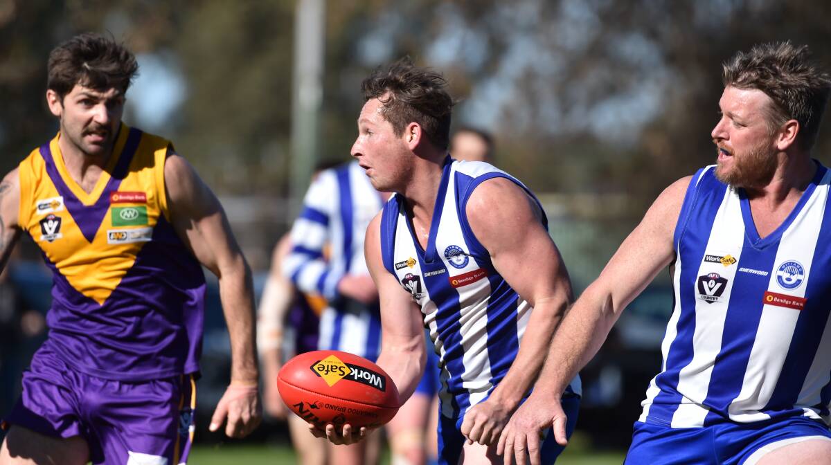 BIG YEAR ALREADY: Mitiamo co-captain Terry Reeves has the chance to add a premiership medal on Saturday alongside his 2019 Harding Medal.