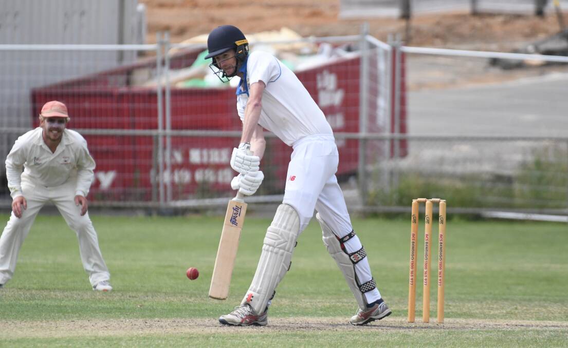 GUN ALL-ROUNDER: Golden Square's Scott Trollope is having another fine season. The fifth-placed Bulldogs host Bendigo United at Wade Street in Saturday's Bendigo District Cricket Association match of the round. Picture: ADAM BOURKE