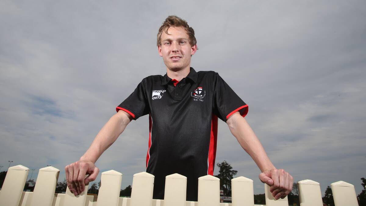 NEW SAINT: Heathcote's Codie Price is among the HDFNL inter-league training squad of 39 players.