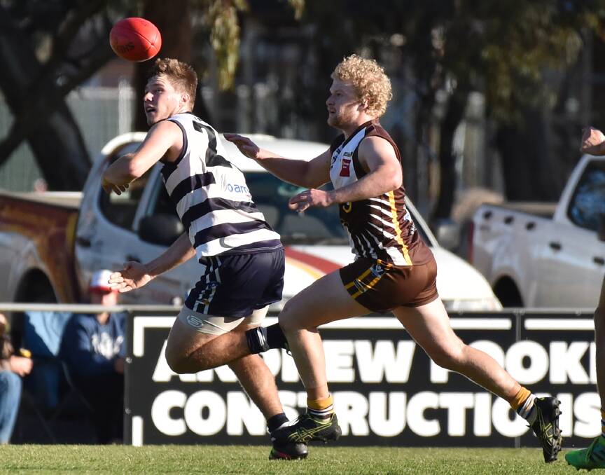 HUGE UPSET: Bottom side Huntly easily beat top team Lockington-Bamawm United by 44 points in Addy Iso-Season Heathcote District league action on Saturday.