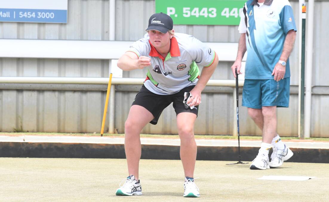 PACE-SETTERS: Moama skipper Brad Campbell. Unbeaten Moama sits 13 points clear at the top of the Bendigo premier division ladder. Picture: ADAM BOURKE