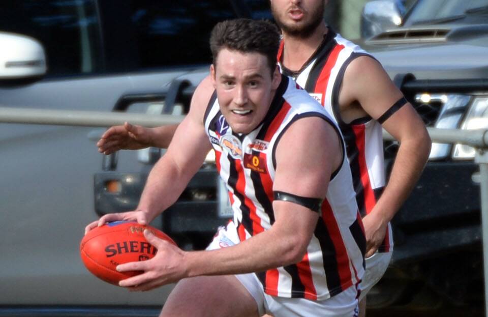 TOP MIDFIELDER: Jake Condon was the No.1 ranked player for the 2010-19 decade at Heathcote with 277 best player votes. He also kicked 91 goals.