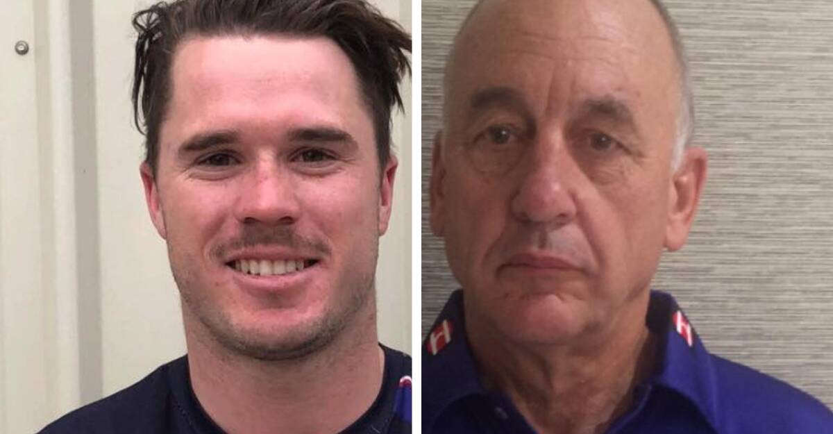 ON BOARD: Joel Helman is returning to play with North Bendigo after winning the Central Murray league medal this year with 22 votes, while Ben Dyett will coach the Bulldogs' under-17 team. Pictures: NORTH BENDIGO FACEBOOK