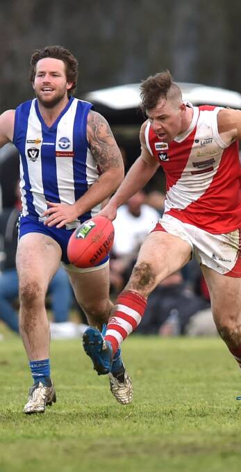 GRAND FINAL REMATCH: This year's grand final combatants, Bridgewater and Mitiamo, will meet for the first time on the Easter weekend in round three next season.