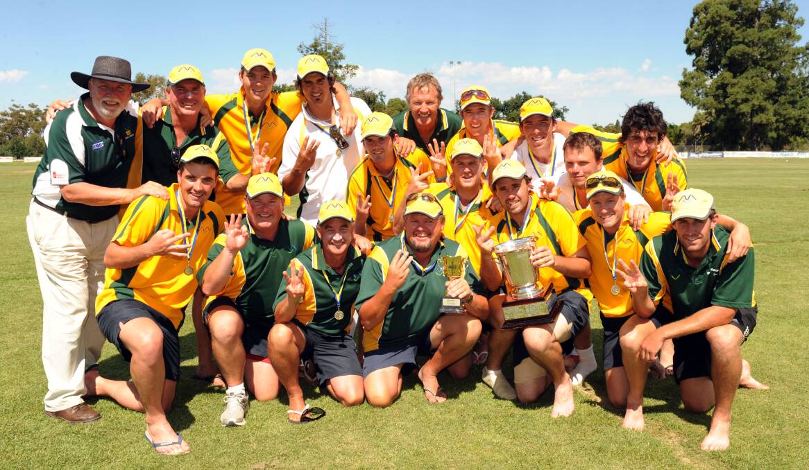 2011: Murray Valley made it a hat-trick of flags with a four-wicket grand final win over Campaspe in 2011.