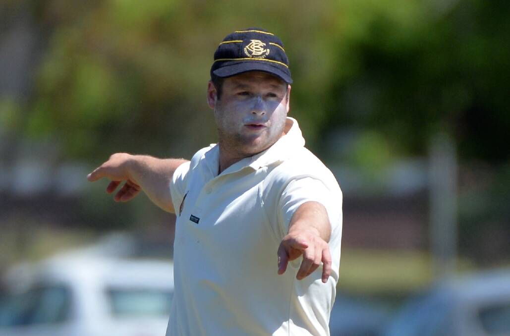 NEW ROLE: Marcus McKern during his cricket days for Bendigo is the new coach of Mitiamo.