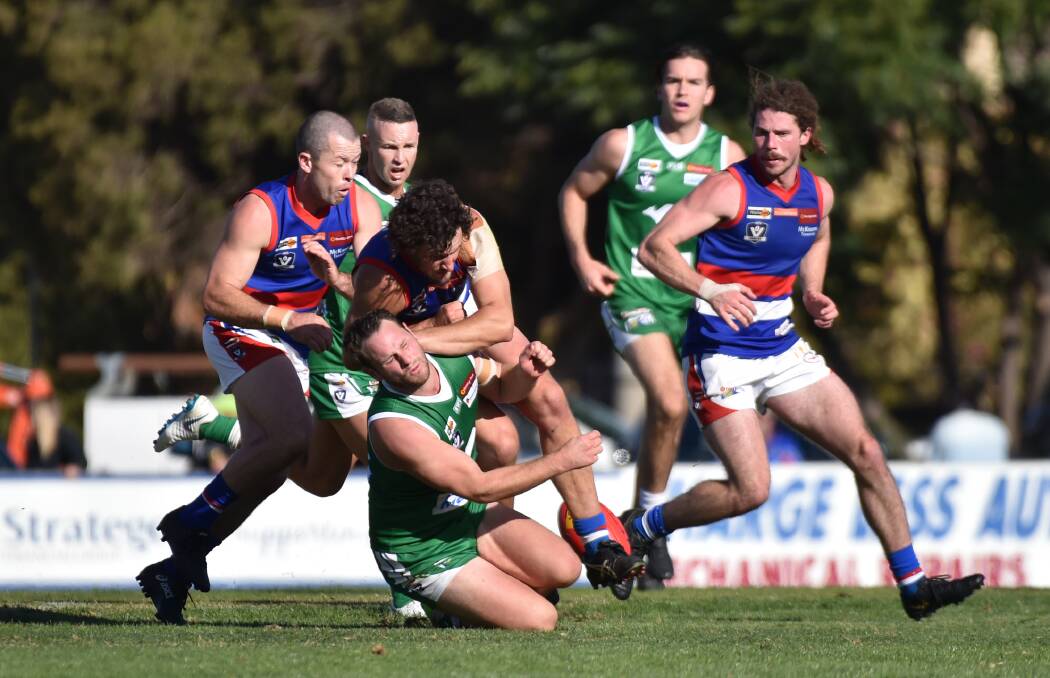 BIG ASK FOR ROOS: Kangaroo Flat makes the tough trip to Gisborne in the BFNL on Saturday. Gisborne has conceded just two behinds in its past two games. Picture: GLENN DANIELS