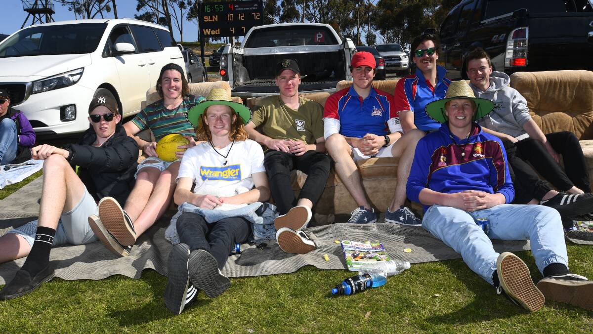 Fans at last year's North Central league grand final day.