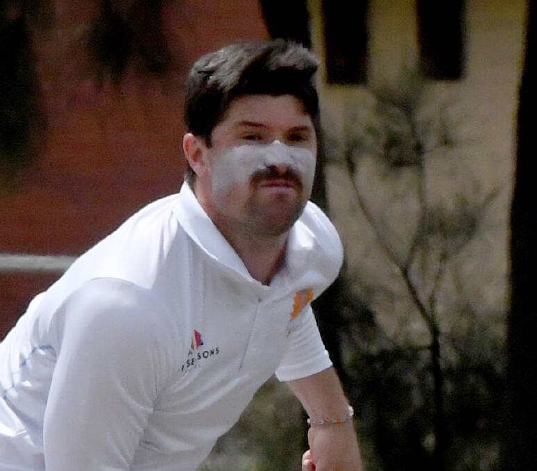 Cameron Taylor's 7-97 against Bendigo United on Saturday was his 18th career bag of five or more wickets for Strathdale-Maristians.