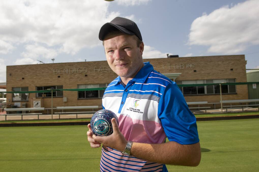 BOWL-A-THON: Brad Marron will bowl for 24 hours straight starting at 5pm on Tuesday to raise bushfire relief funds. Picture: DARREN HOWE