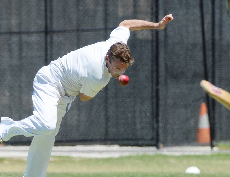 ON THE SPOT: Keiran Nihill took 137 wickets for United during the decade at an average of just 12.79.