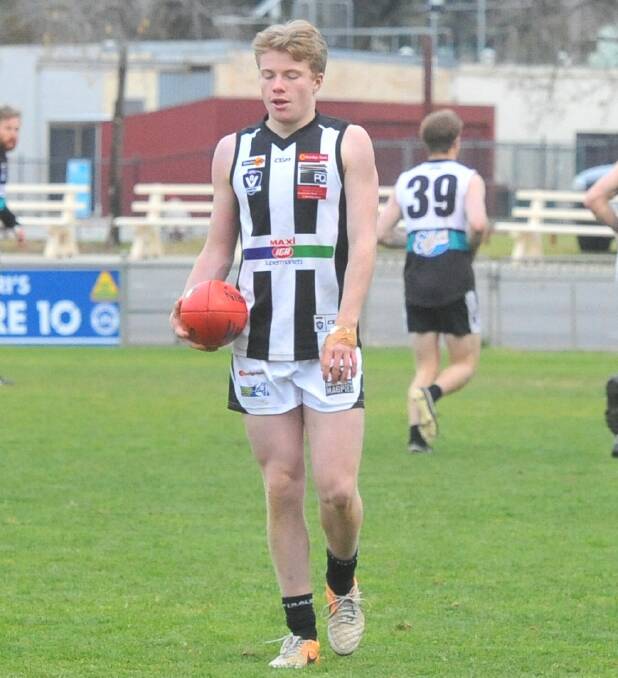 YOUNG GUN: Castlemaine's Jack Chester is among the BFNL's final under-18 inter-league squad of 27. Bendigo plays Hampden at Warrnambool's Reid Oval next Saturday. Picture: ADAM BOURKE