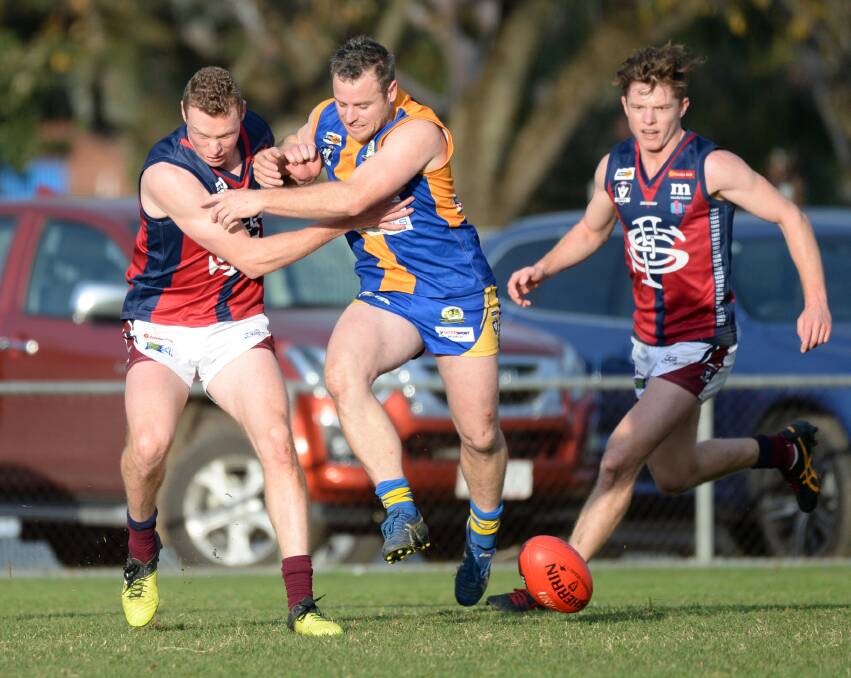 FIERCE FOES: Golden Square and Sandhurst's two home and away match-ups next year will be in round seven at the QEO and round 16 at Wade Street.