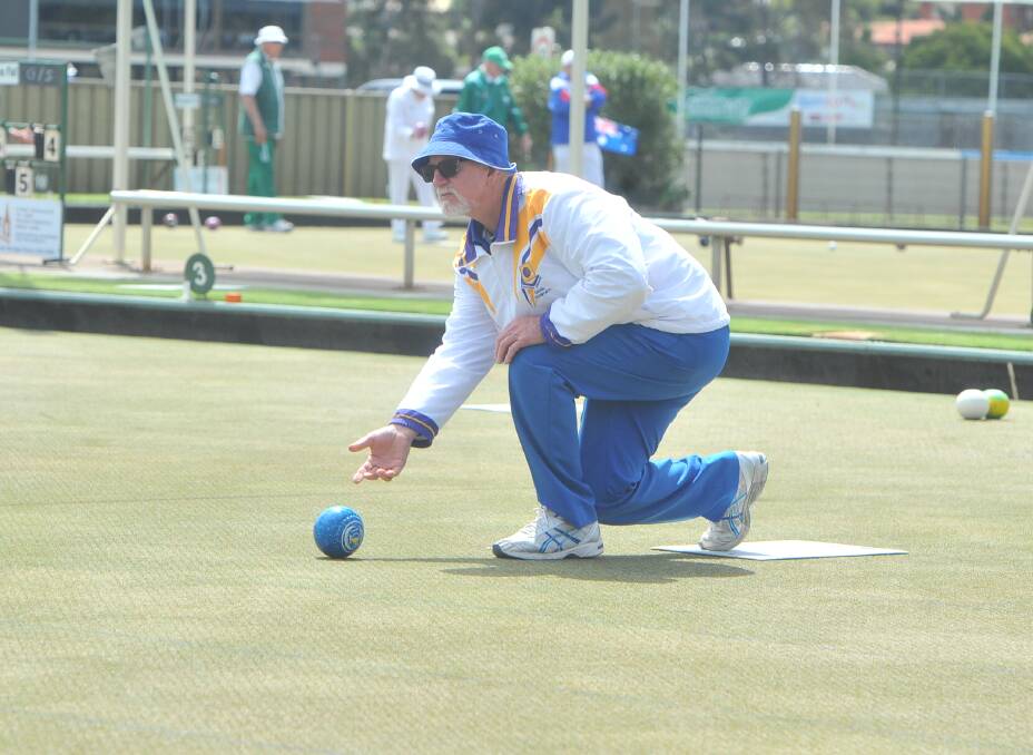 WELL PLAYED: Golden Square's Garri Conforti. Square is fifth on the weekend pennant division one ladder after three rounds with a 1-2 record. Picture: LUKE WEST