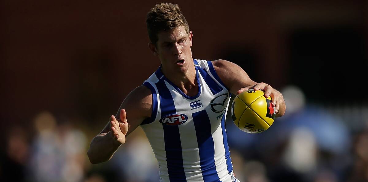 LIST CHANGES: North Melbourne has announced it will let go of four of its veterans, including Nick Dal Santo. Picture: GETTY IMAGES