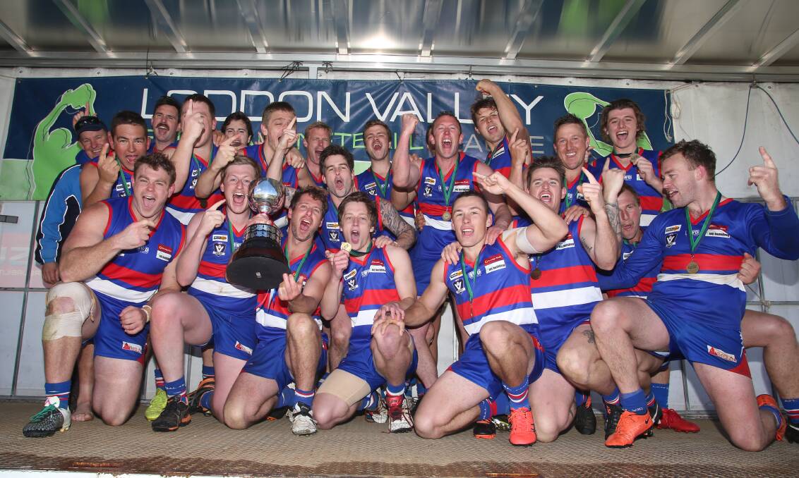 VICTORIOUS: Pyramid Hill captured its first reserves premiership since 2009 with Saturday's nine-point win over Bridgewater. Picture: GLENN DANIELS