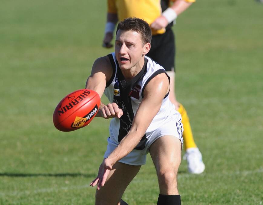 HIGH PRAISE: Dual Maryborough premiership coach Neville Massina describes Cameron Skinner as one of the most talented sportsmen he's been invovled with.