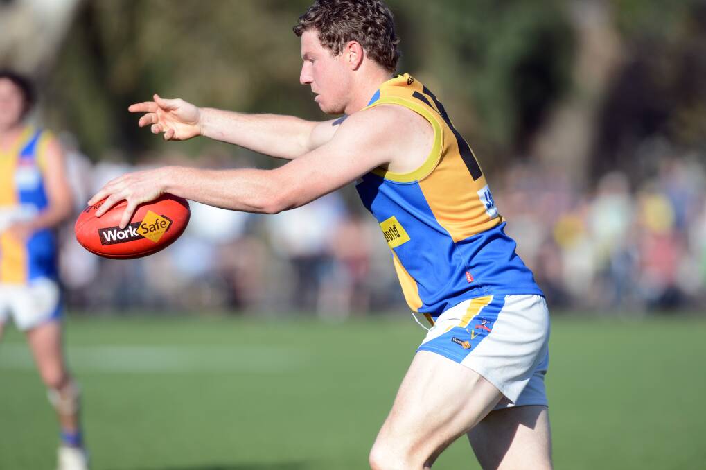 THREE YEARS OF DOMINANCE: Grant Weeks kicked 451 goals and 16 hauls of 10-plus in his three seasons at Golden Square between 2010 and 2012.