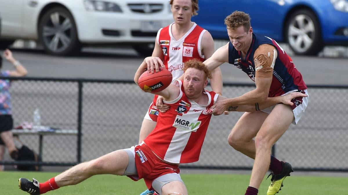RECRUIT: Josh Thurgood played his first game for South Bendigo on Saturday.
