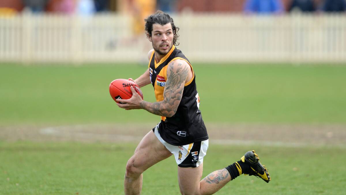 RETURN: Kyneton captain Hamish Govan has been named for his first game since round four. Govan has been out with a leg injury. The Tigers, who sit in seventh positon, play South Bendigo at the QEO on Saturday.