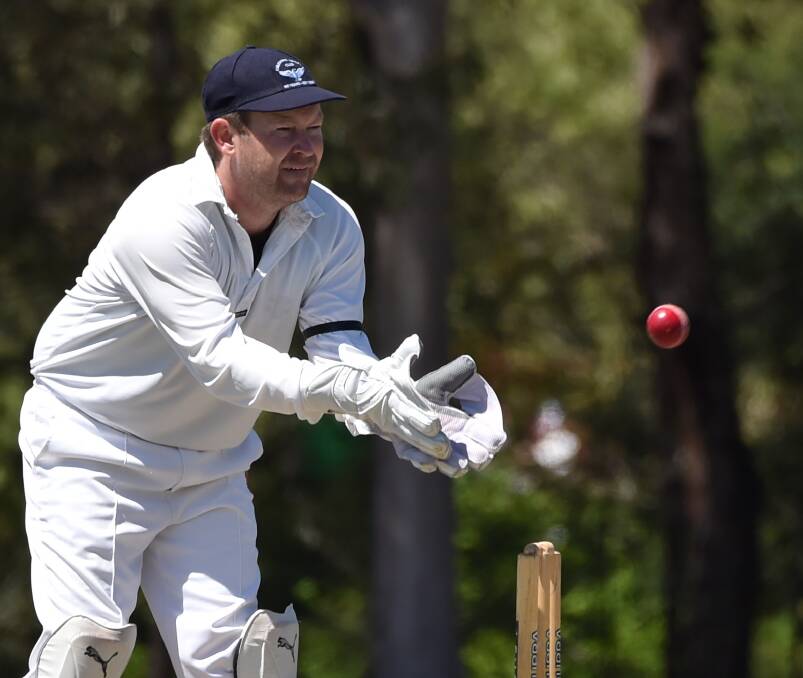 HISTORY-MAKER: Eaglehawk's Matt Fitt now holds the BDCA record for most dismissals by a wicket-keeper. With another 24 this season, veteran Fitt now has 413 dismissals in his career.