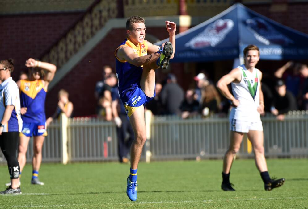 Bendigo's Jake Thrum starred against Outer East at the QEO last month.