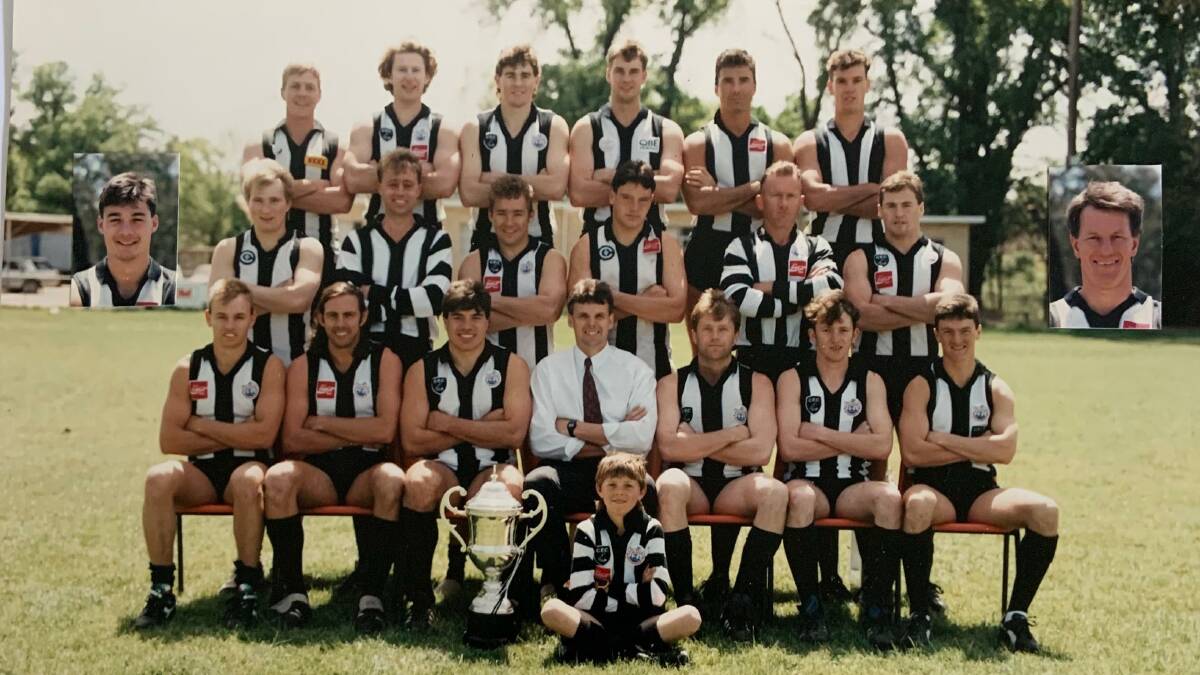 SCORING MACHINE: Castlemaine averaged a remarkable 171 points per game during its 1992 premiership season. The Magpies were 18-2 that year.
