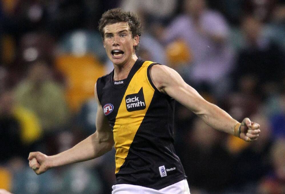 Collins during his Richmond days. Picture: GETTY IMAGES