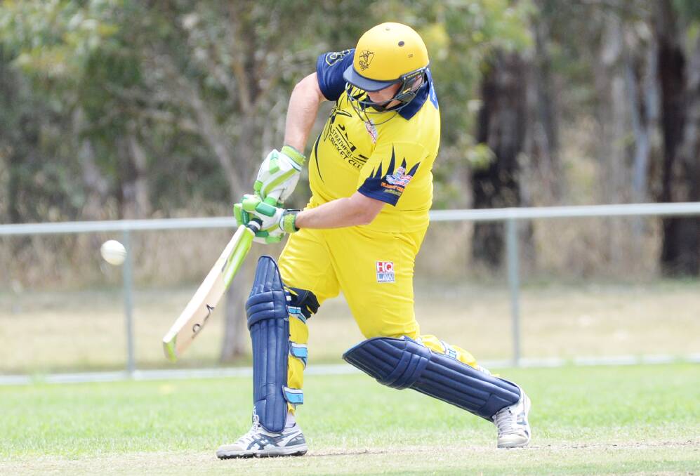 SKIPPER: Ben Devanny is the only Strathfieldsaye player to make a century in the past seven seasons.