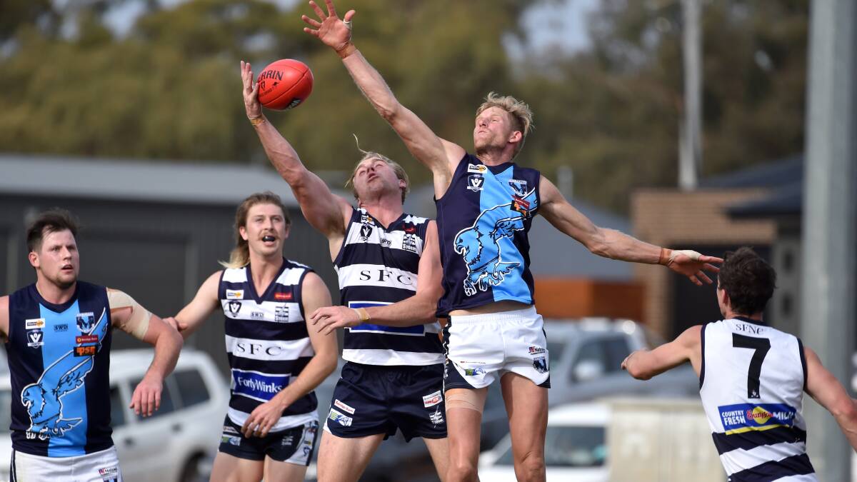 TURNAROUND: Strathfieldsaye comfortably beat reigning premier Eaglehawk by 38 points in their BFNL grand final re-match in round one. The Hawks have dropped their past two games and are now 4-3 and in fifth position.