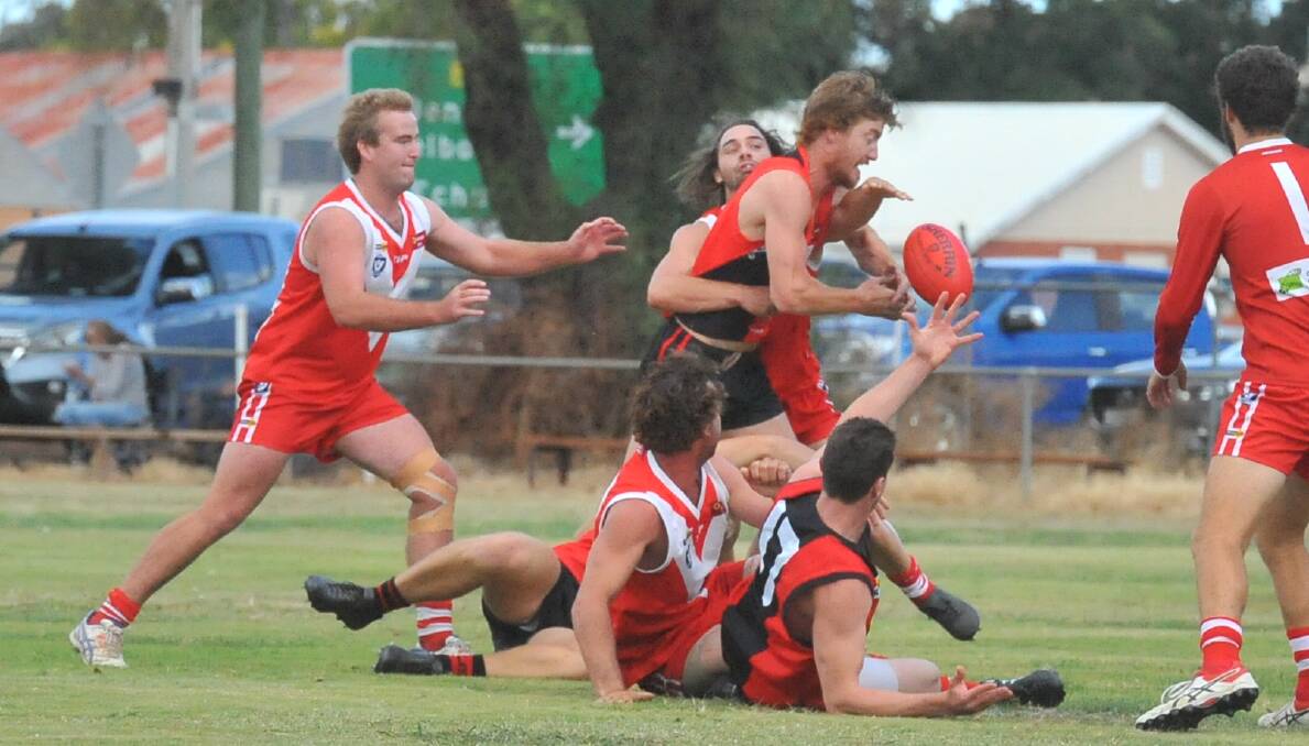CONTEST: Elmore and White Hills will kick off their second halves of the Heathcote District league season against each other on Saturday.