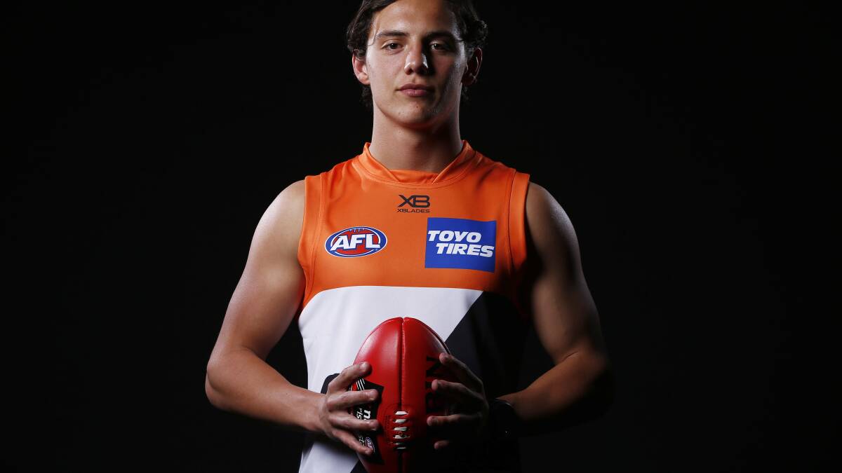Jye Caldwell makes AFL debut for GWS Giants against Hawthorn