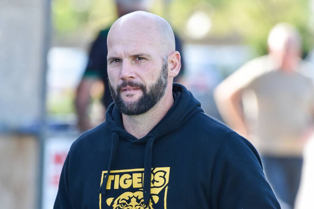 EYES WIDE OPEN: Paul Chapman is much better prepared for year two as coach of Kyneton in the BFNL. The Tigers ended 2021 with a 3-9 record and seventh.