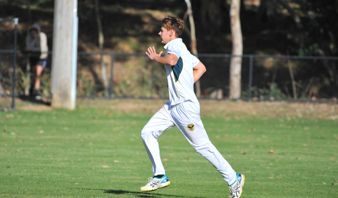 WELL BOWLED: James Fox was Spring Gully's leading wicket-taker for 2019-20 with 32.