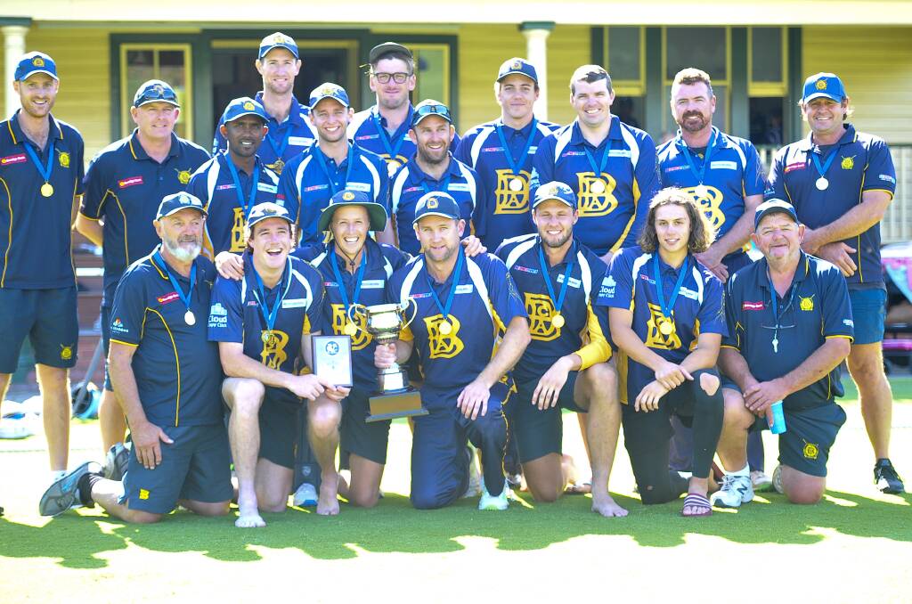 CHAMPIONS: Bendigo's winning 2020 Melbourne Country Week Provincial Group team.