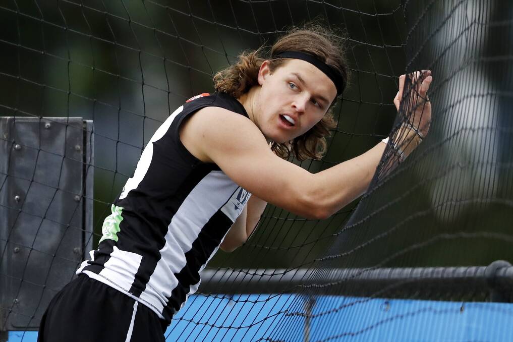 DEBUT: Jack Ginnivan will play his first AFL game for Collingwood on Friday night. Picture: GETTY IMAGES