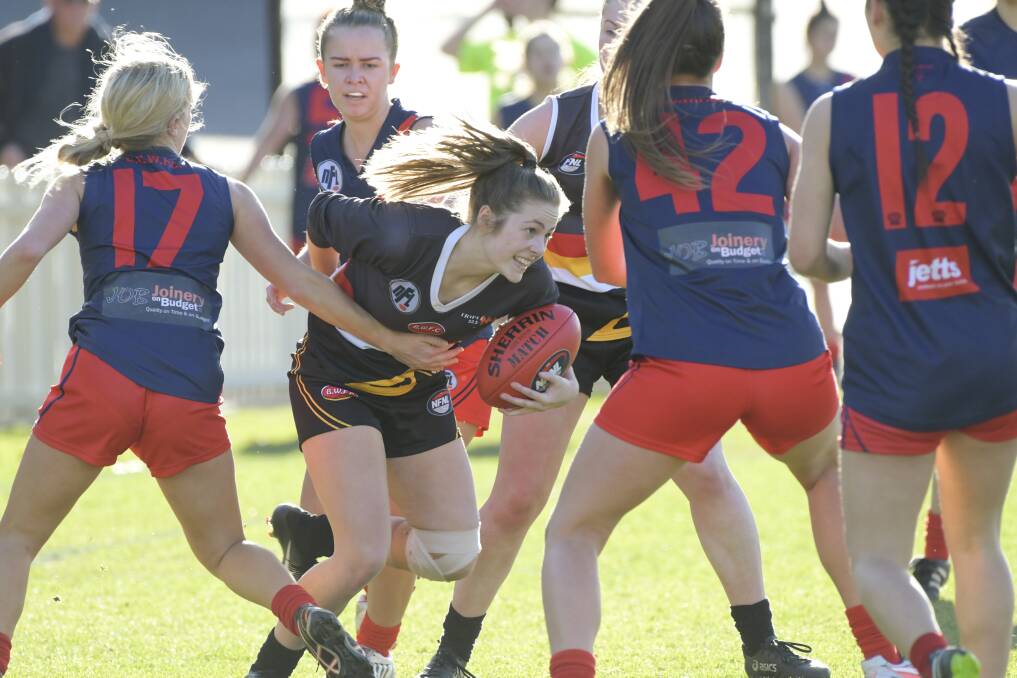The Bendigo Thunder plays Diamond Creek for the third week in a row on Sunday. Picture: NONI HYETT