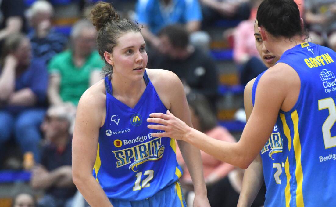 OFFENCE: Nadeen Payne is the Bendigo Spirit's leading scorer through the first five games of the WNBL season with 80 points. Picture: NONI HYETT