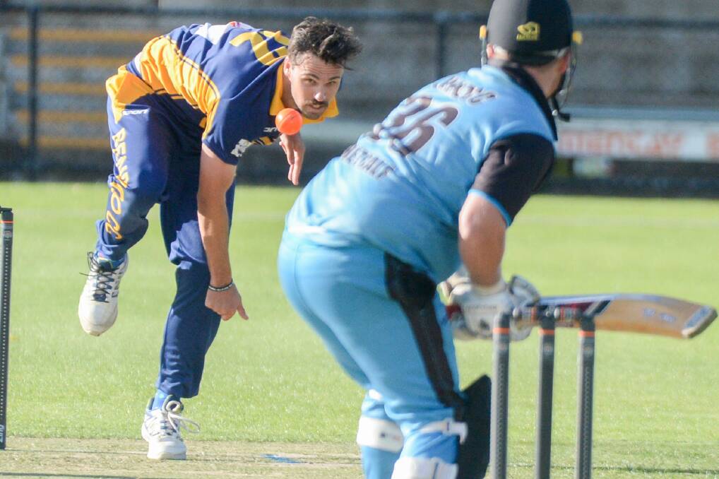 SKIPPER: Bendigo captain Nathan Fitzpatrick. The Goers must beat Strathfieldsaye on Saturday to be any chance of climbing from fifth to fourth. Picture: DARREN HOWE